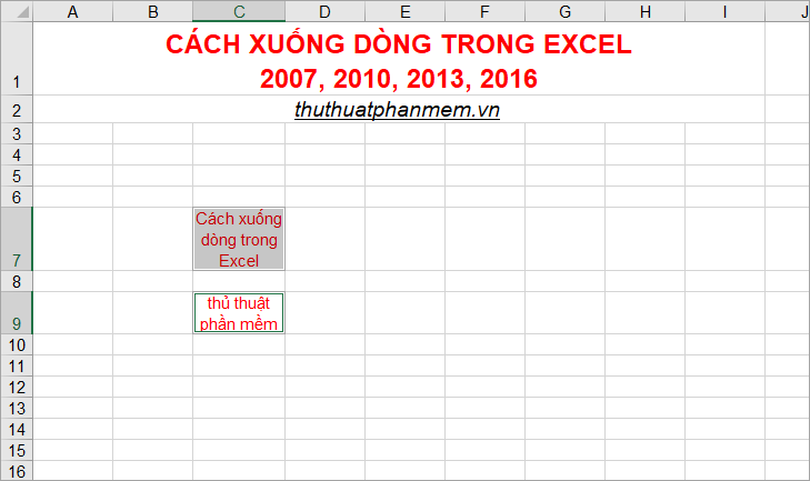 How to wrap text in Excel 2007, 2010, 2013, 2016 Picture 9