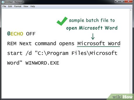 How To Write A Batch File - TipsMake.com