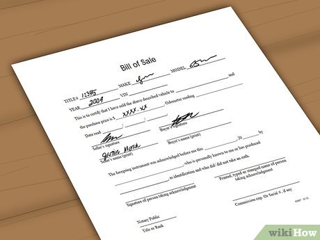 How to Write a Bill of Sale for an RV Picture 6