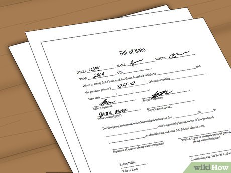 How to Write a Bill of Sale for an RV Picture 9