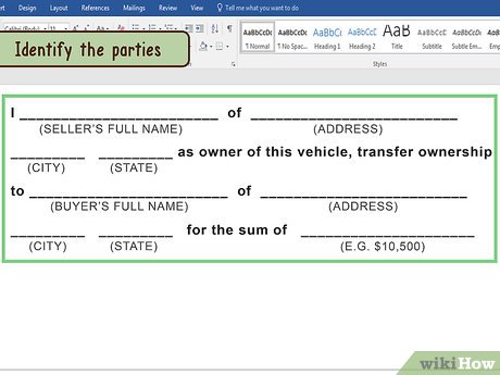 How to Write a Bill of Sale Picture 6