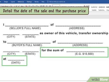 How to Write a Bill of Sale Picture 7