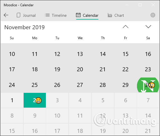 How to write a diary on Moodice Windows 10 Picture 8
