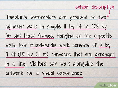 How to Write an Art Exhibition Review Picture 12