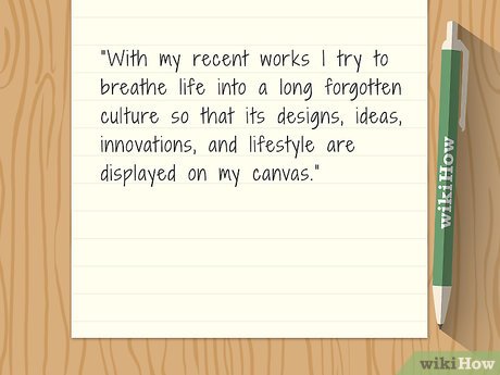 How to Write an Artist Statement Picture 7