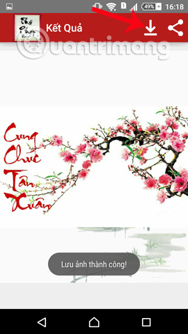 How to write calligraphy Dinh Dau New Year on Android Picture 10