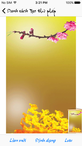 How to write calligraphy letters on iPhone with Calligraphy Online Picture 4