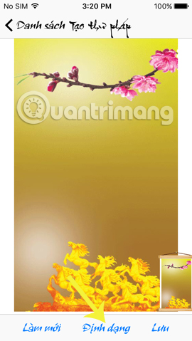 How to write calligraphy letters on iPhone with Calligraphy Online Picture 5