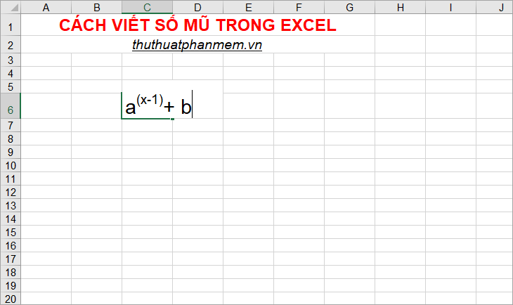 How to write exponential numbers in Excel Picture 6
