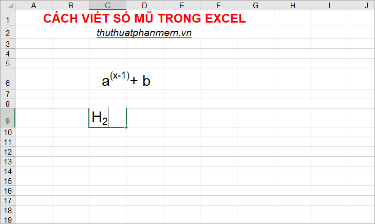 How to write exponential numbers in Excel Picture 8
