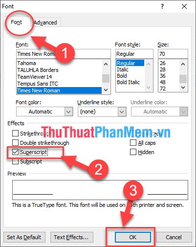 How to write exponential numbers in Word Picture 18