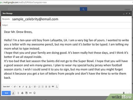 How to Write Fan Mail Picture 10