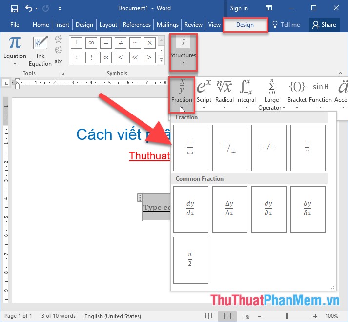 How To Type Fractions In Microsoft Word Proofed S Writing Tips