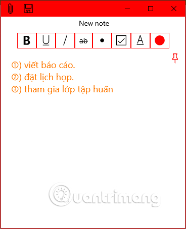 How to write notes on Easy Sticky Notes Pro Windows 10 Picture 3