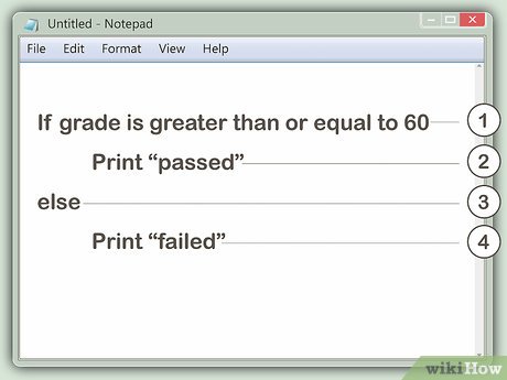 Picture 7 of How to Write Pseudocode