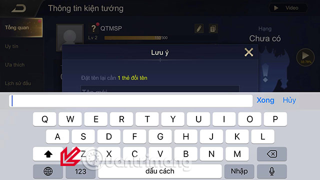 How to write special characters Lien Quan Mobile Picture 5