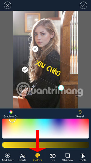 How to write text on photos on iPhone Picture 10