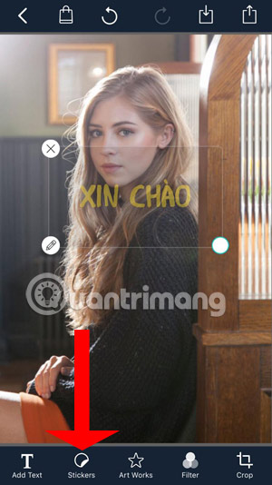 How to write text on photos on iPhone Picture 14