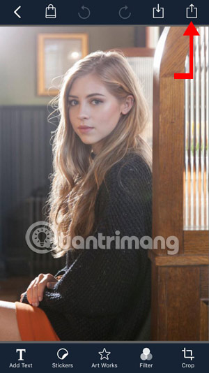 How to write text on photos on iPhone Picture 17