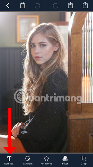 How to write text on photos on iPhone Picture 4