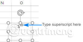 How to write the above index, below index in Excel Picture 15