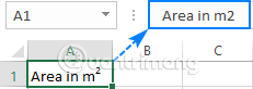 How to write the above index, below index in Excel Picture 3