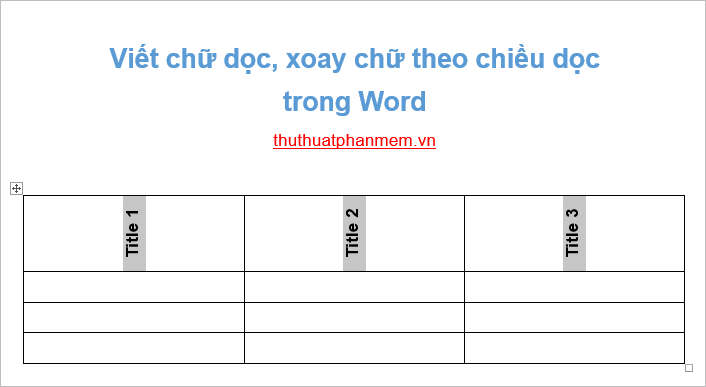 How to write vertically, rotate text vertically in Word Picture 13