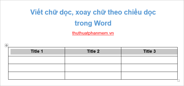 How to write vertically, rotate text vertically in Word Picture 9