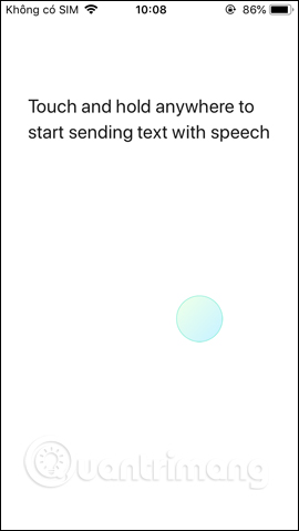 How to write voice messages on iPhone with Heya Picture 1