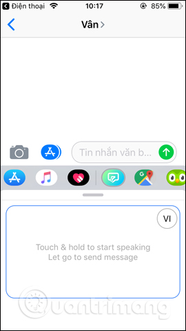 How to write voice messages on iPhone with Heya Picture 9