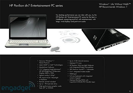 HP's 2009 winter laptop collection Picture 4