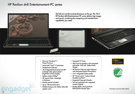 HP's 2009 winter laptop collection Picture 5