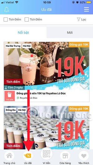 Hunting 19K milk tea with Sen Point application Picture 2