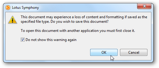 IBM Lotus Symphony - free replacement for MS Office Picture 12