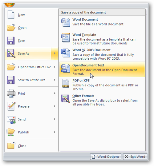 IBM Lotus Symphony - free replacement for MS Office Picture 13