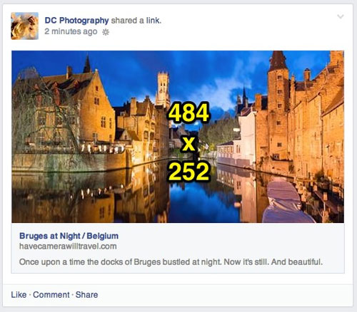Ideal photo sizes on Facebook Picture 4