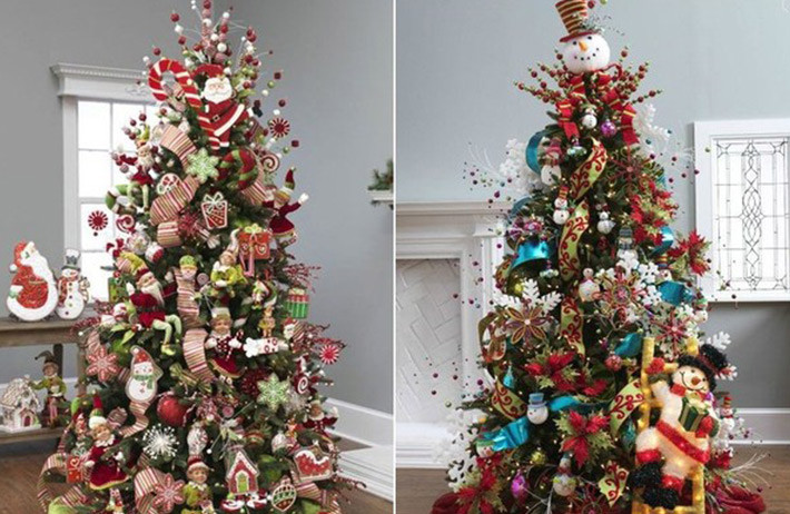 Ideas to decorate a unique Christmas tree Picture 7