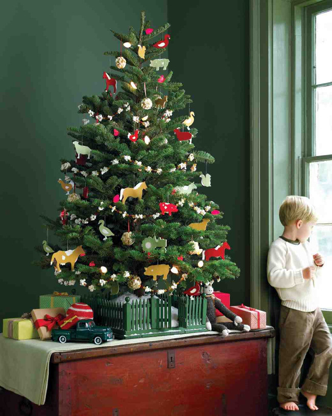 Ideas to decorate a unique Christmas tree Picture 8