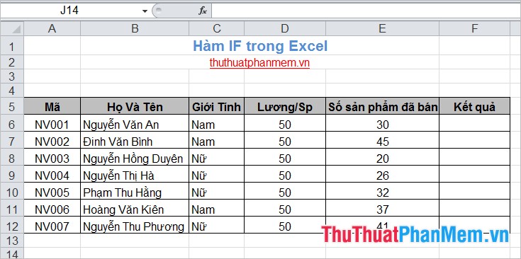 IF function in Excel Picture 5