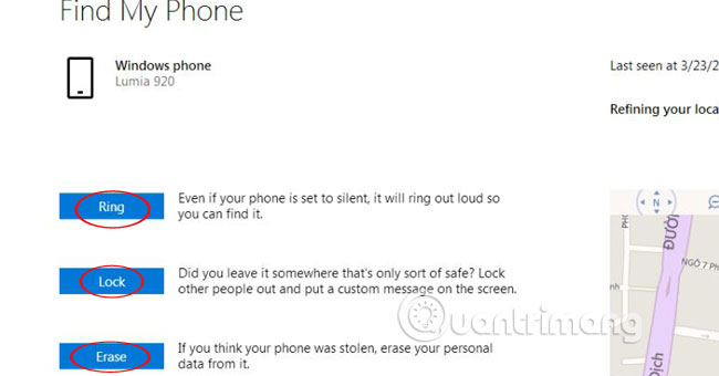If your Windows Phone is lost, here's how to find it again! Picture 7