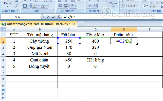 IFERROR function in Excel, formulas, and usage Picture 7