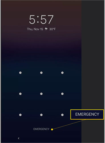 how to unlock iphone 6 with emergency call screen