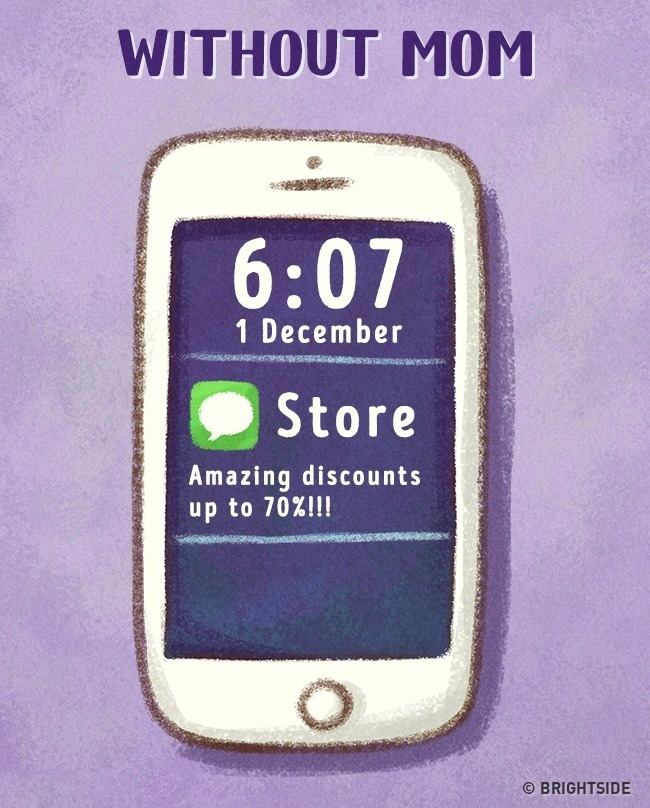 Illustrative series 'How much we need moms' Picture 12