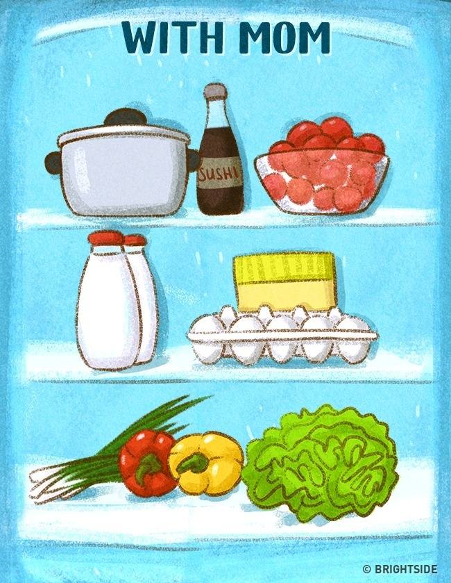 Illustrative series 'How much we need moms' Picture 15