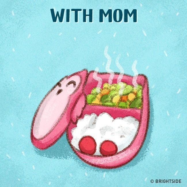 Illustrative series 'How much we need moms' Picture 3