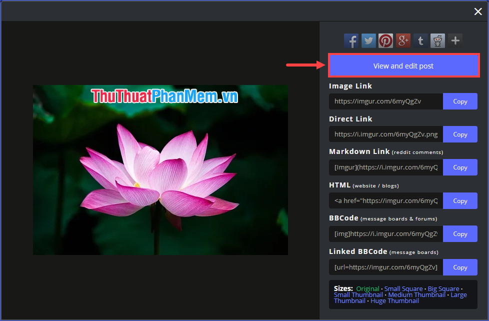 Imgur Manual - The best online photo sharing tool Picture 18