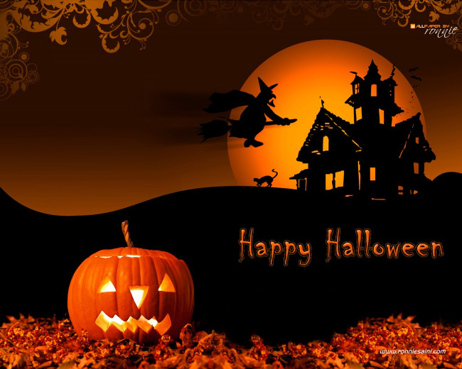 Impressive Halloween decoration with old bottles Picture 1