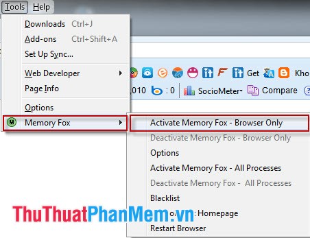 Improve RAM for Firefox Picture 4
