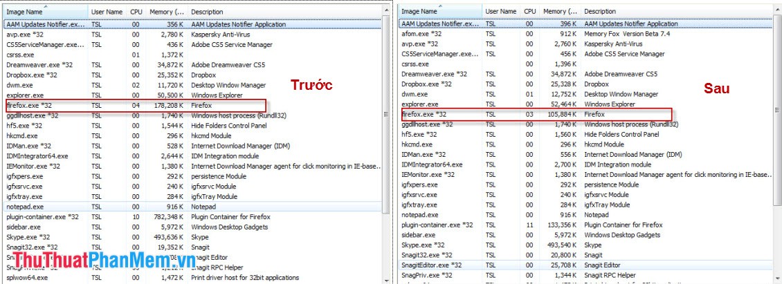 Improve RAM for Firefox Picture 5