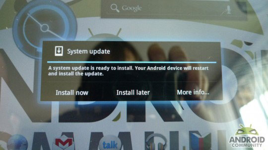 Improvements in Android version 3.1 Picture 6
